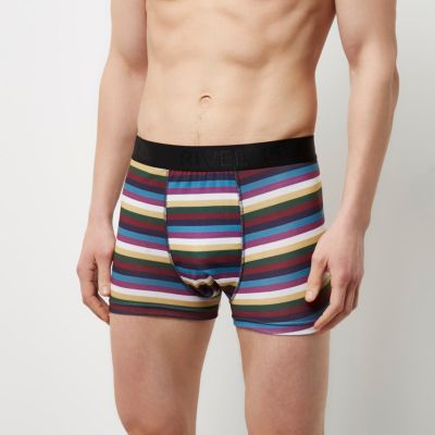 Green stripe boxers pack